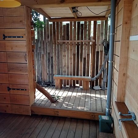 Bungalow Ecologique Avec Toilettes Seches Leu Kabanon Vue Mer Saint-Leu Eksteriør billede