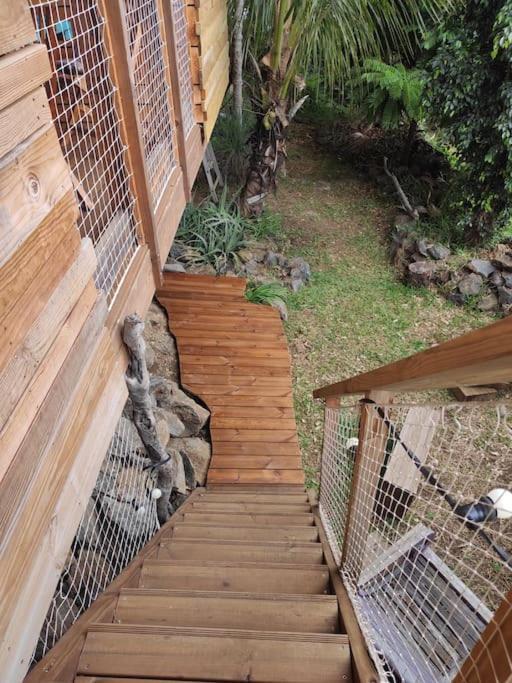 Bungalow Ecologique Avec Toilettes Seches Leu Kabanon Vue Mer Saint-Leu Eksteriør billede