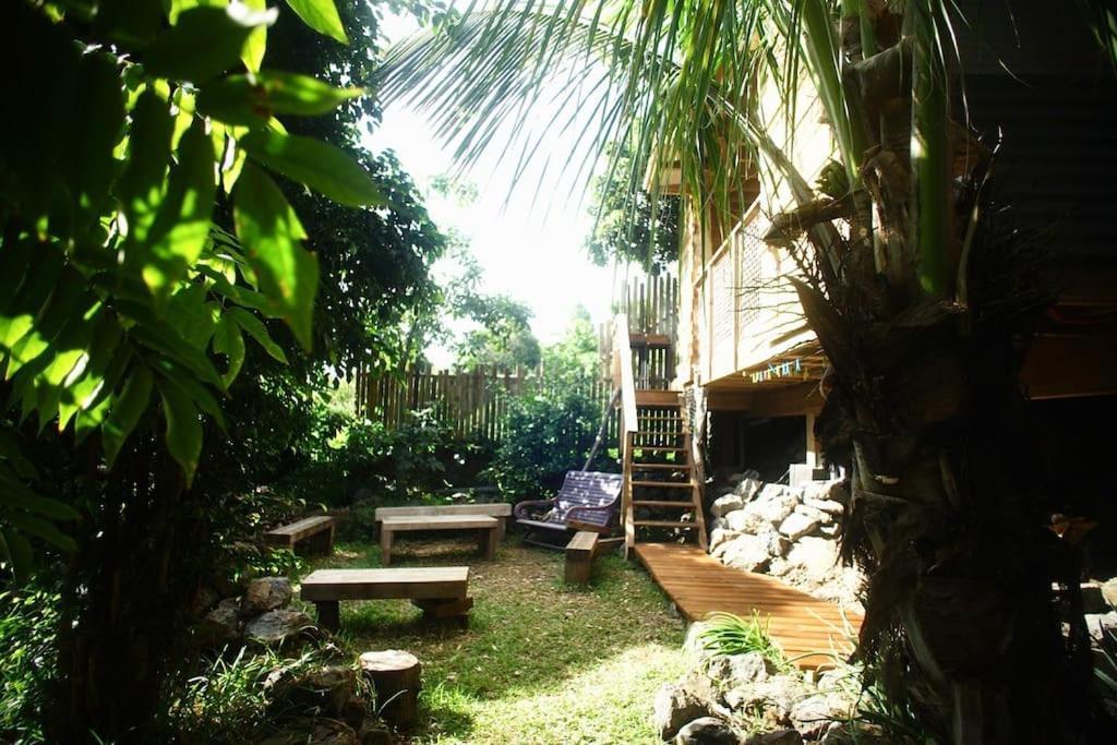 Bungalow Ecologique Avec Toilettes Seches Leu Kabanon Vue Mer Saint-Leu Eksteriør billede