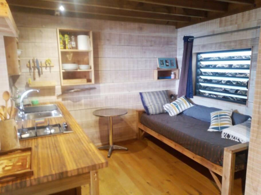 Bungalow Ecologique Avec Toilettes Seches Leu Kabanon Vue Mer Saint-Leu Eksteriør billede