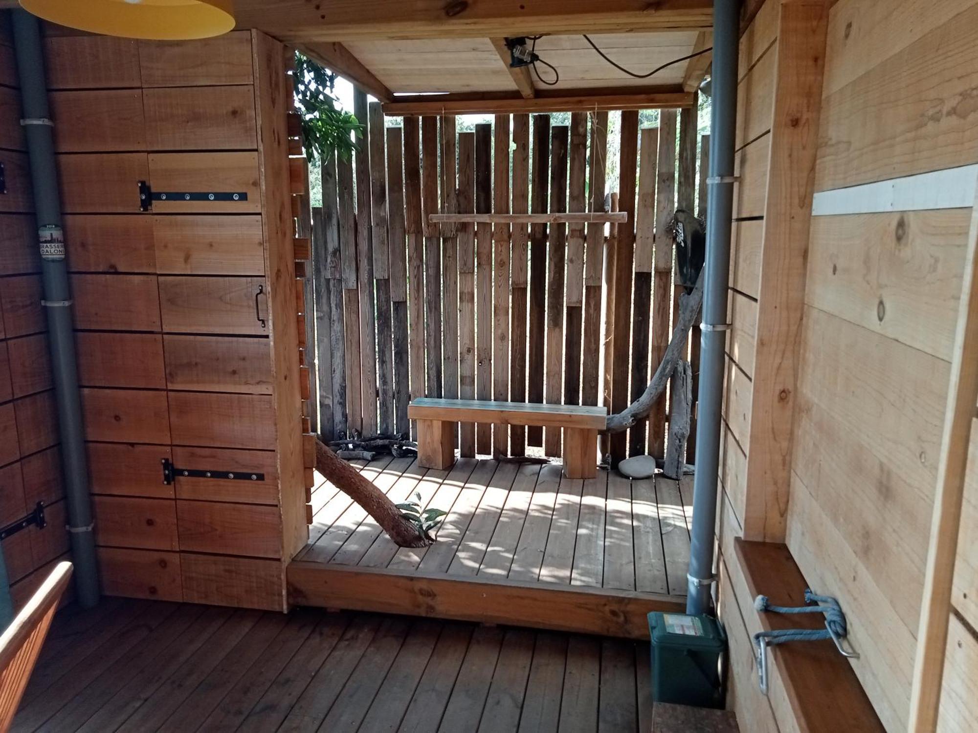 Bungalow Ecologique Avec Toilettes Seches Leu Kabanon Vue Mer Saint-Leu Eksteriør billede